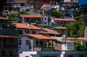 houses in a mountain village in Cyprus 1