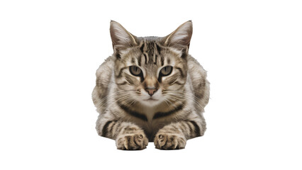 Obraz premium cat isolated on white background