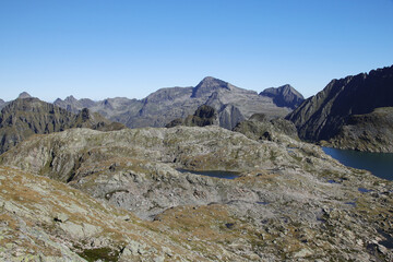 Mountain view in Klafferkessel, Austria