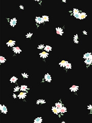 Seamless Daisy Pattern