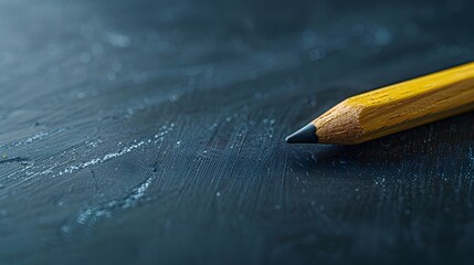 close up of a pencil