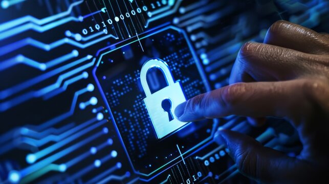 Enhance security management and privacy protection with locking mechanisms, focusing on personal privacy and secure digital communication in encrypted environments.