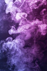 Mysterious purple haze  abstract background of smoky purple fog creating an enigmatic atmosphere