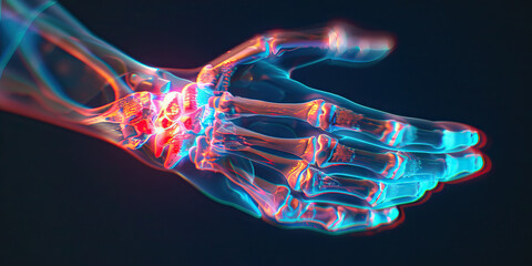 Radius Fracture: The Wrist Pain and Swelling - Imagine a person with a highlighted radius bone, experiencing wrist pain and noticeable swelling