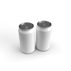 Can 3D Model Design for Mockups 