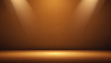 studio background featuring a yellow, golden color, add a touch of subtle shimmer or a gradient...