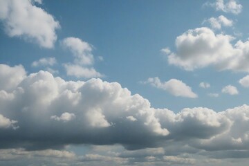 blue sky with clouds