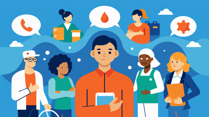 An awareness campaign on the importance of considering the needs of neurodiverse individuals in disaster preparedness planning featuring testimonials. Vector illustration