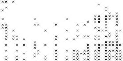 Dots halftone white and black color pattern gradient grunge texture background
