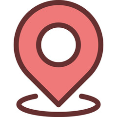 Map Pin Location Icon