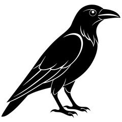 crow vector icon