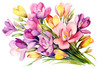 Obraz premium PNG Flower painting blossom plant.