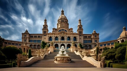 "Cultural Excursion: Placa de Espanya's National Museum in Barcelona", - Powered by Adobe