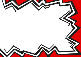 Fototapeta premium Abstract background with zigzag line pattern and with some copy space area