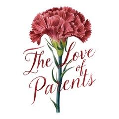 red carnation flower