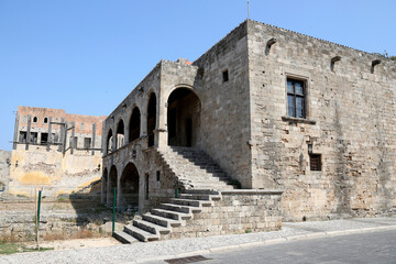 Archaeological Museum of Rhodes in Rhodes island, Greece