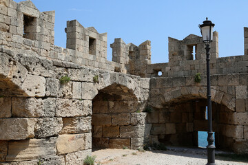 Archaeological Museum of Rhodes in Rhodes island, Greece