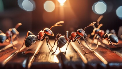 Macro de formigas