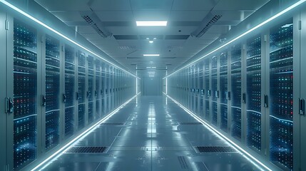 Fototapeta premium The Artistry of Data: A Glimpse into the Future