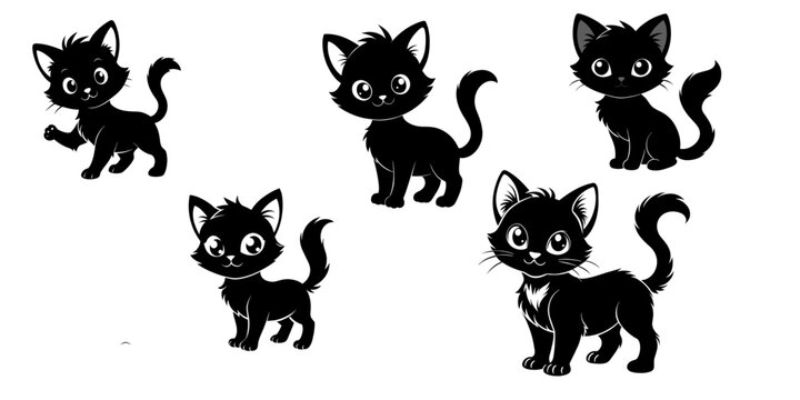 cat svg set