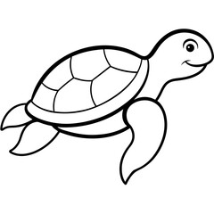 Sea Turtle Vector art illustration (8)
