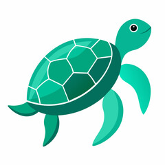 Sea Turtle Vector art illustration (7)