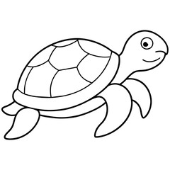 Sea Turtle Vector art illustration (16)