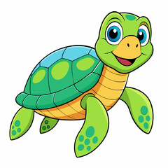 Sea Turtle Vector art illustration (26)