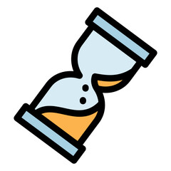 Hourglass  Icon Element For Design