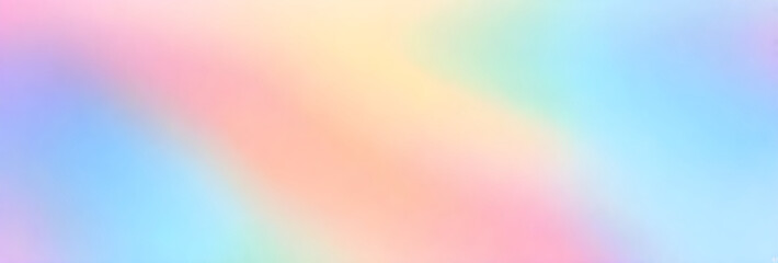 Glittering gradient background with hologram effect and magic lights. Abstract blurred gradient background. Colorful smooth banner template. Mesh backdrop with bright colors.