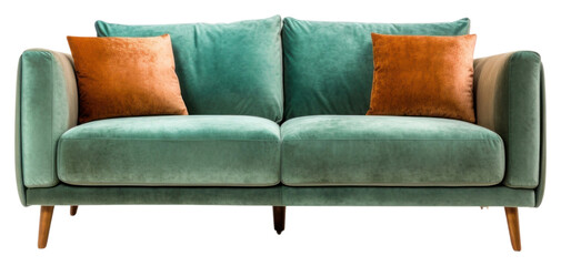 PNG Cozy sofa furniture cushion pillow.