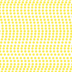 Seamless pattern with polka dot circles vector artistic print for textile paper decor wallpaper background endless creative art 