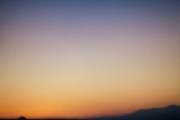 sunset over the sea