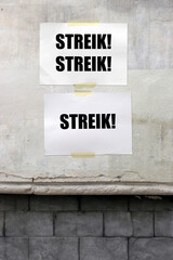 streik! streik! streik!