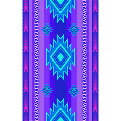 tribal indian seamless pattern, aztec and maya ornament, geometric, unique folk, national culture collection