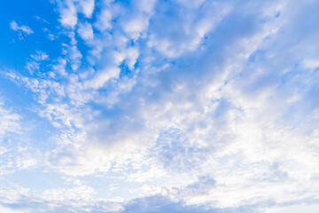 blue sky with clouds