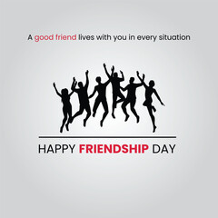 friendship day social media post design