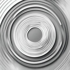 Abstract white and gray color, modern design stripes background with geometric round shape