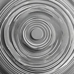 Abstract white and gray color, modern design stripes background with geometric round shape