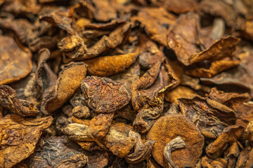 Textured Dried Shiitake Mushroom Caps for Asian Dishes