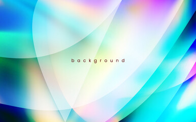 Shiny rainbow vector background design