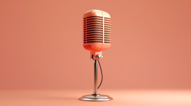 Microphone voce record on air broadcast speech studio communication