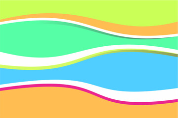 colorful background design the shape of waves