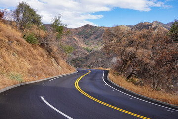 The Generals Highway is a highway that connects State Route 180 and State Route 198 through Sequoia National Park.