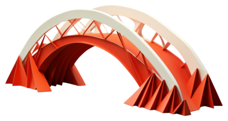 PNG Bridge bridge architecture white background.