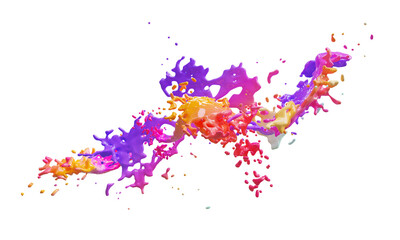 abstract color splash. color design background