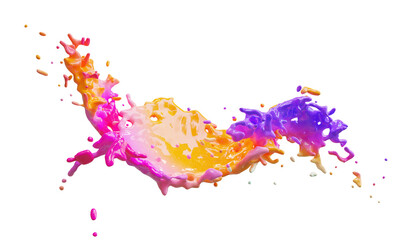 abstract color splash. color design background