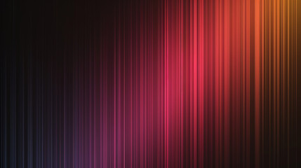 Naklejka premium abstract background with rainbow - Minimalist gradient background, blur, retro colors, black background