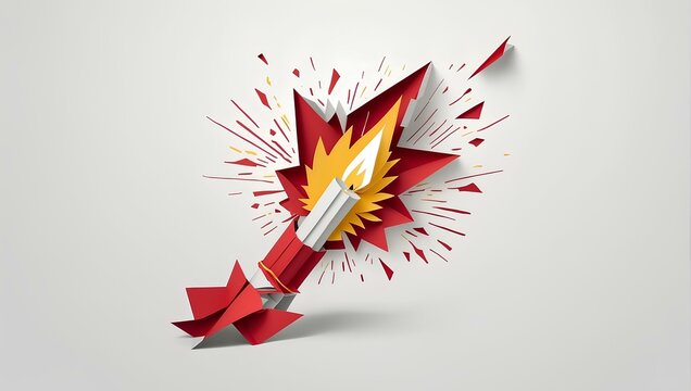 dynamite design on white background 