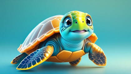 Cute turtle